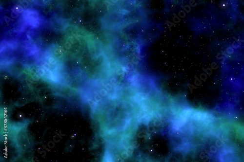 Fototapeta Naklejka Na Ścianę i Meble -  colorful stars nebula with cloud texture and background