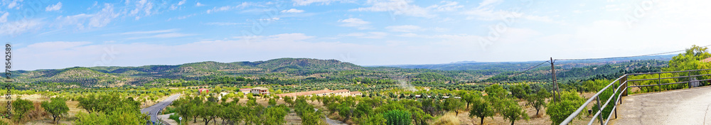 Paisaje de la provincia de Teruel, Aragón, España, Europa
