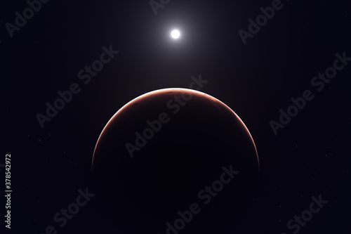 render full and phases moon with black background
