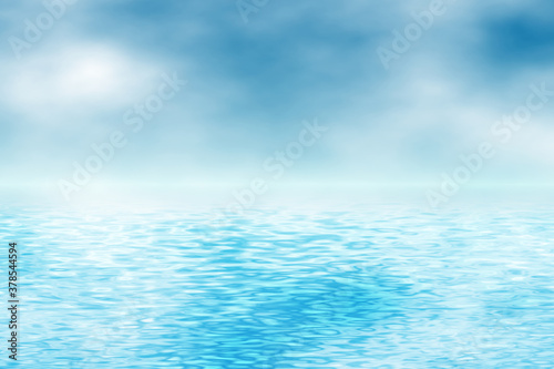 sky with ocean background