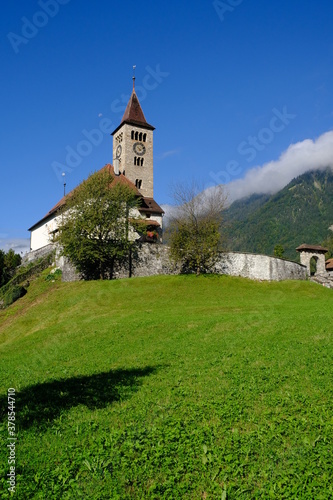 Brienz church, Brienz, Switzerland