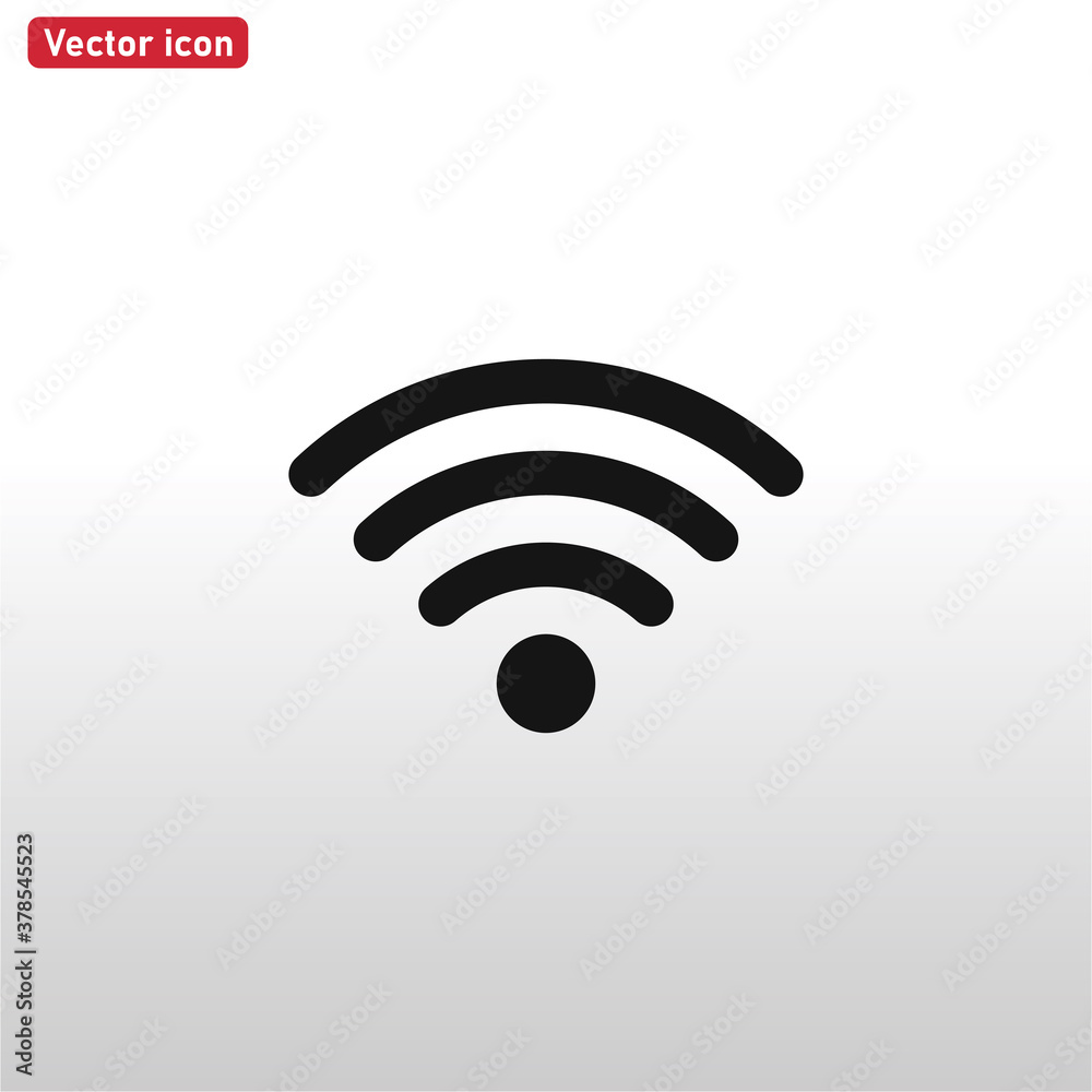 Wifi icon vector . Signal sign . Wireless Wifi icon vector . Signal sign . Wireless