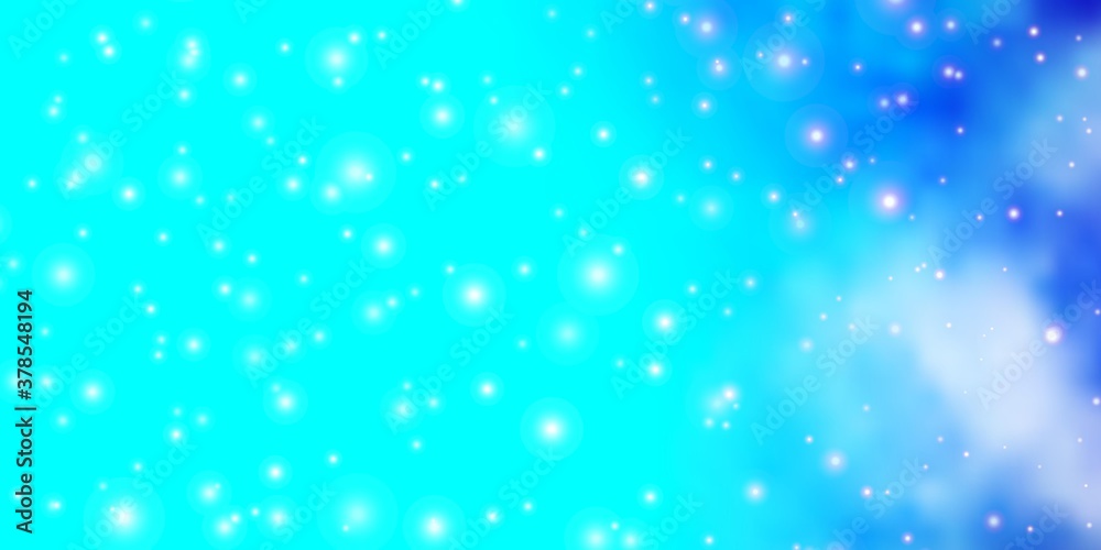 Light Pink, Blue vector template with neon stars. Colorful illustration in abstract style with gradient stars. Pattern for new year ad, booklets. Light Pink, Blue vector template with neon stars. Colorful illustration in abstract style with gradient stars. Pattern for new year ad, booklets.