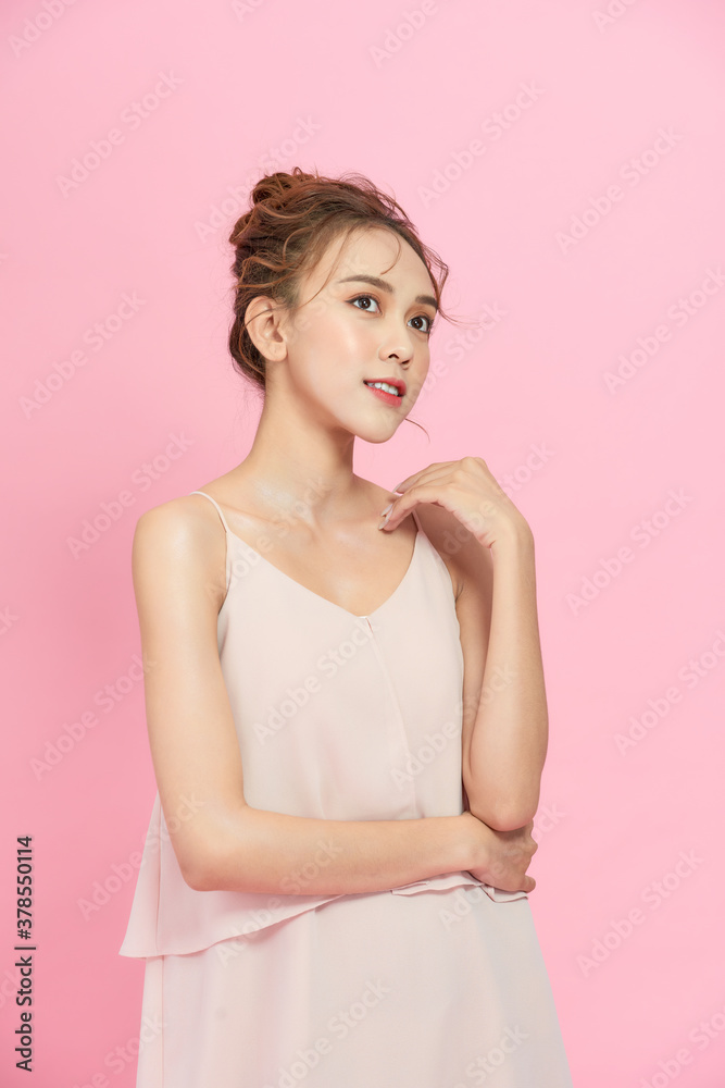 Young woman with perfect skin clean and white teeth Young woman with perfect skin clean and white teeth
