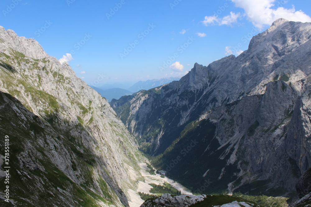 Berglandschaft in den Alpen 