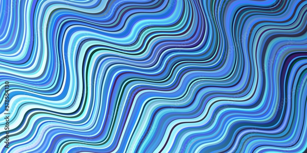 Light BLUE vector layout with bent lines. Light BLUE vector layout with bent lines.