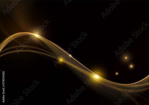 abstract background with wave
