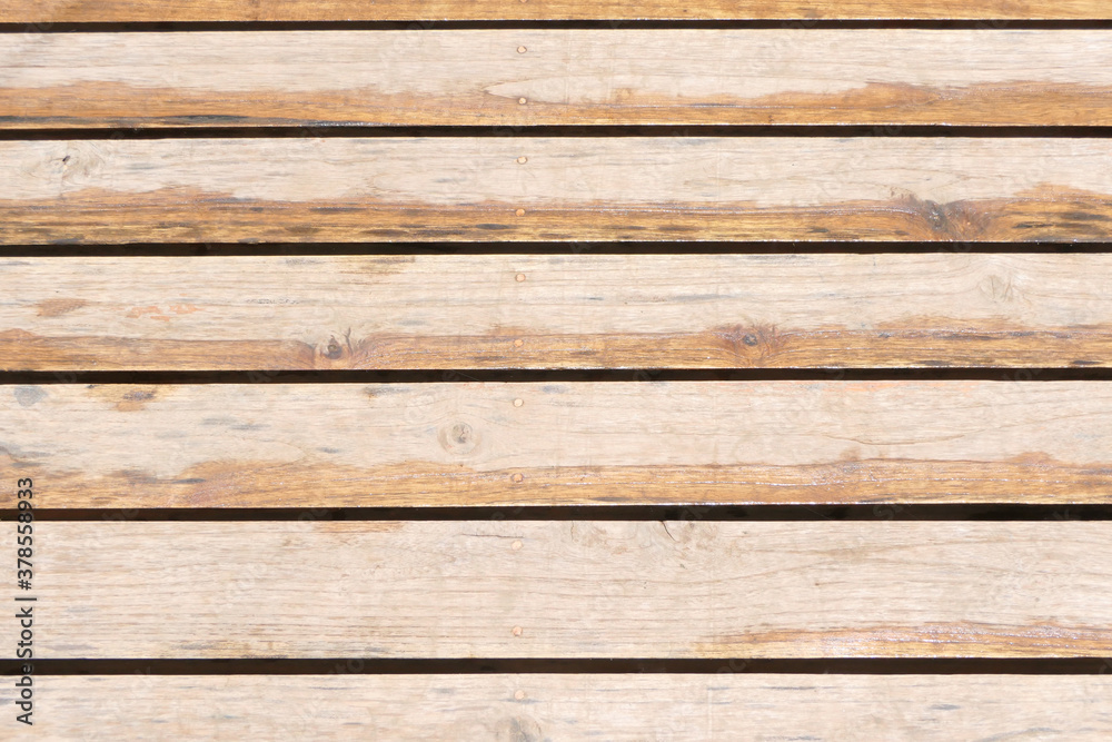 Wood texture background, Brown wooden slats background
