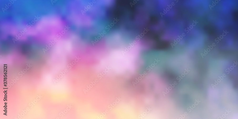 Light Pink, Yellow vector texture with cloudy sky. Abstract illustration with colorful gradient clouds. Colorful pattern for appdesign. Light Pink, Yellow vector texture with cloudy sky. Abstract illustration with colorful gradient clouds. Colorful pattern for appdesign.