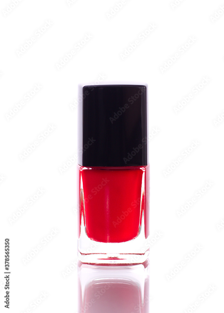 nail polish on white background nail polish on white background