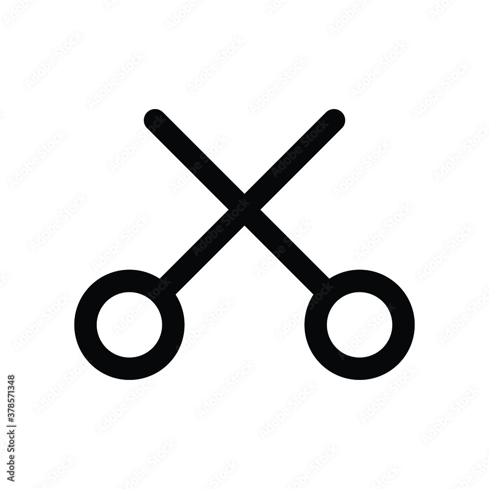Cut Scissors Vector icon graphic Cut Scissors Vector icon graphic