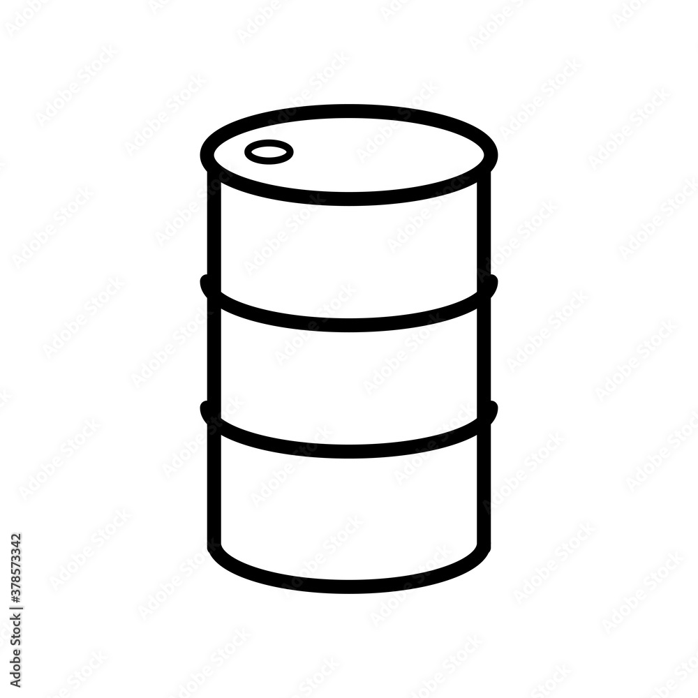 Barrel icon vector on trendy design Barrel icon vector on trendy design