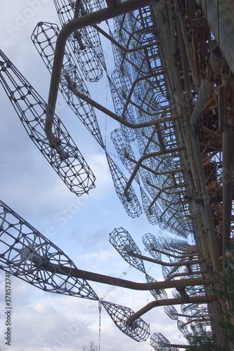 Duga is a Soviet over-the-horizon radar station for an early detection system for ICBM launches.