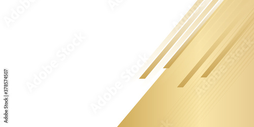 Abstract gold stripes - data stream concept. Vector illustration for gold white presentation background