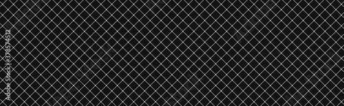 Wire fence geometric lines background seamless pattern. Vector illustration