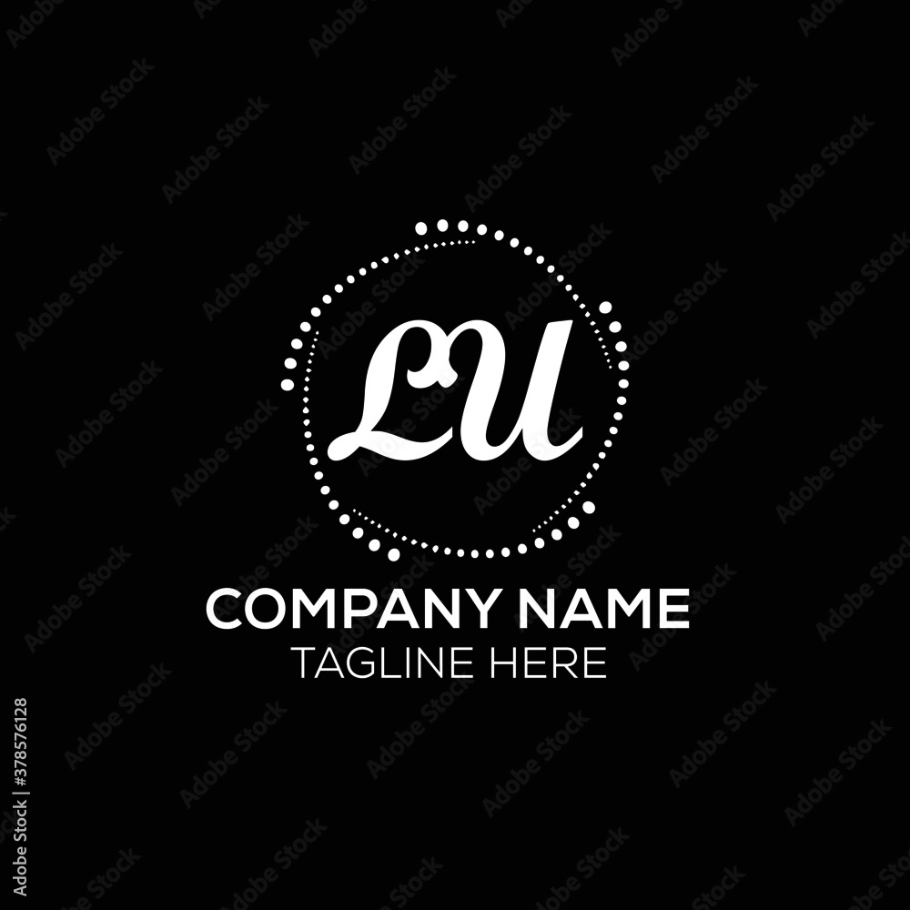 LU business logo icon design template elements LU business logo icon design template elements