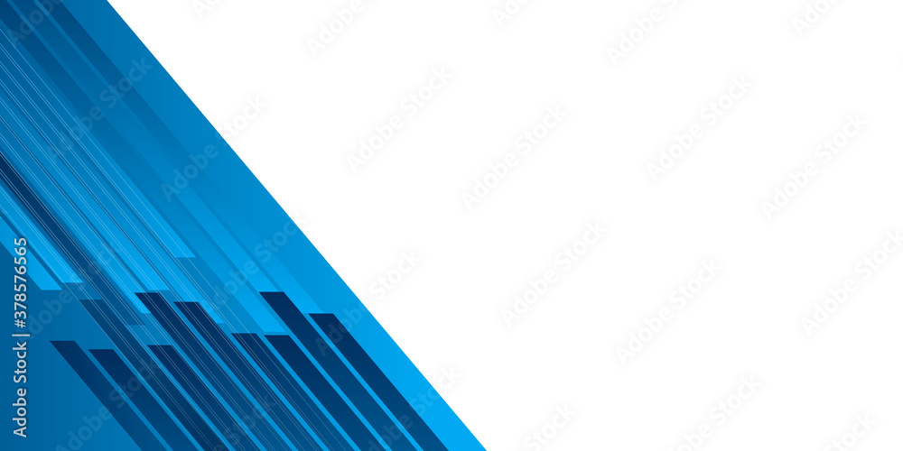 Paper layer circle blue abstract background. Curves and lines use for banner, cover, poster, wallpaper, design with space for text. 