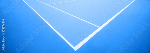 Tennis court for playing tennis. Selective focus