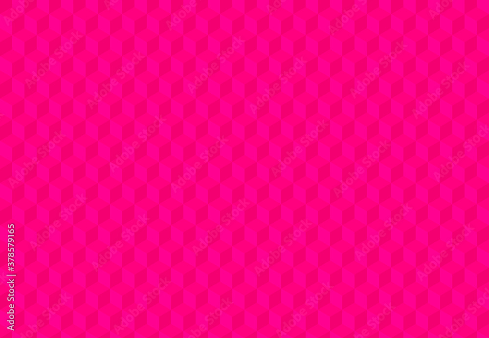Pink background with convex squares. Seamless vector illustration. Pink background with convex squares. Seamless vector illustration.