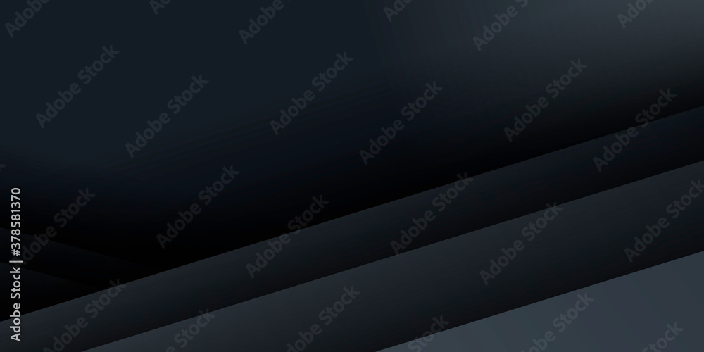 Black abstract background with dark concept.Vector Illustration. 