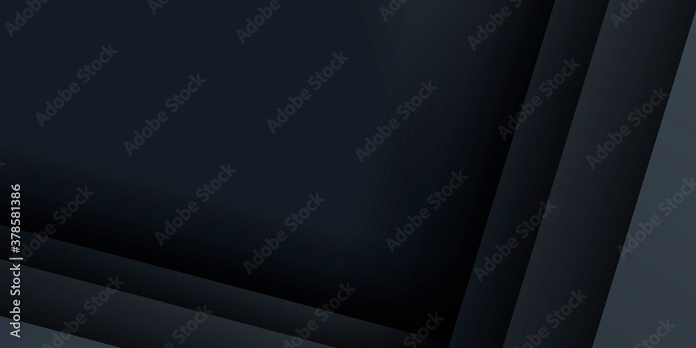 Black abstract background with dark concept.Vector Illustration. 