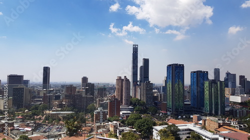 City Skyline of Bogotá, Colombia photo