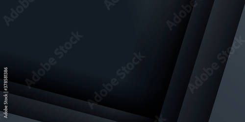 Black abstract background with dark concept.Vector Illustration. 