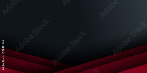 abstract red and black 3D background design 