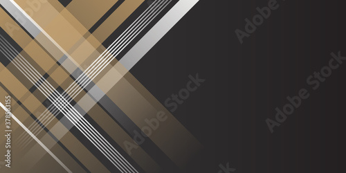Gold brown white abstract presentation background with copy space