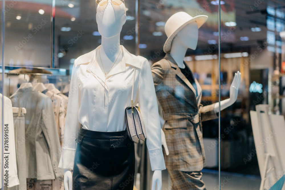 Fototapeta premium clothes store