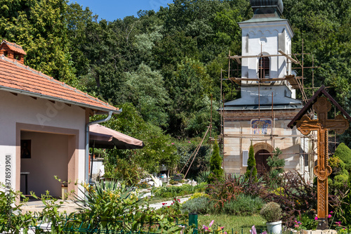 Milkov (Milkovo) Monastery near town of Crkvenac, Serbia photo