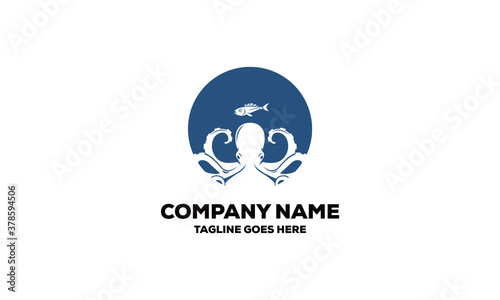 Octopus Vector Logo Design Inspiration