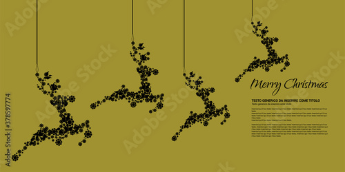 Grafica per la festività Natalizia