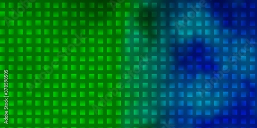 Dark Multicolor vector texture in rectangular style.