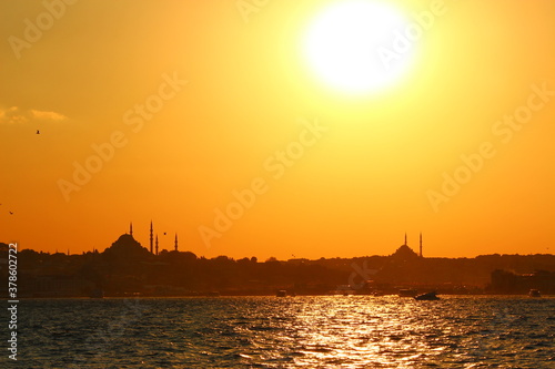 sunset istanbul 