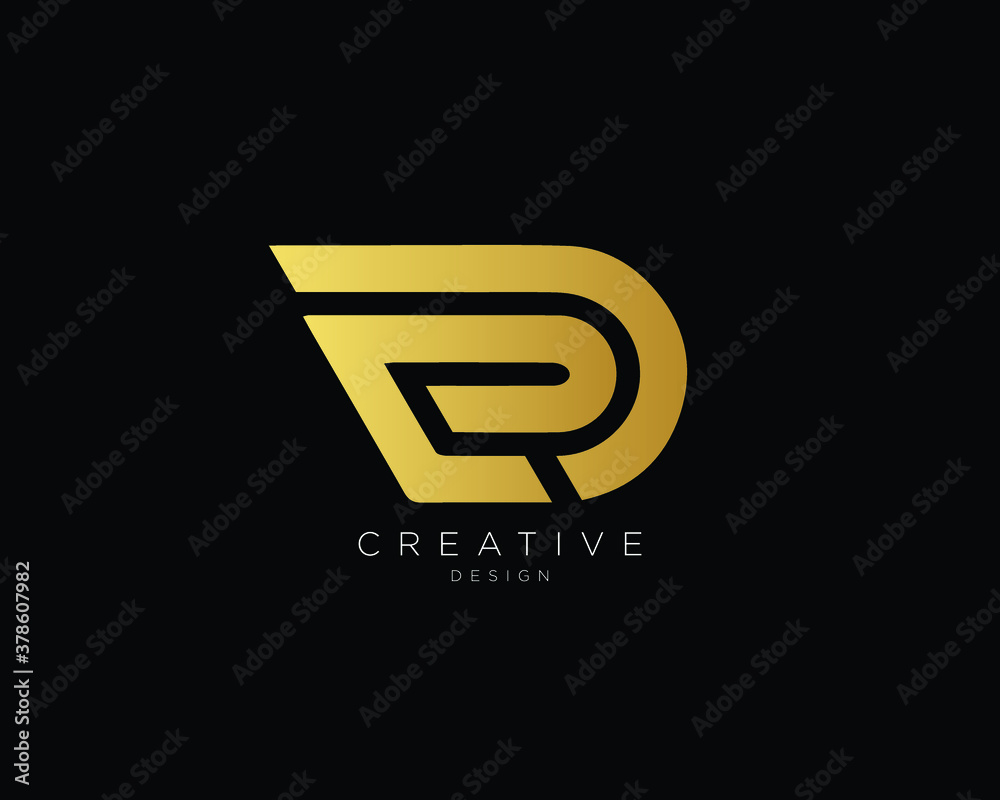 Professional and Minimalist Letter PD Logo Design, Editable in Vector ...