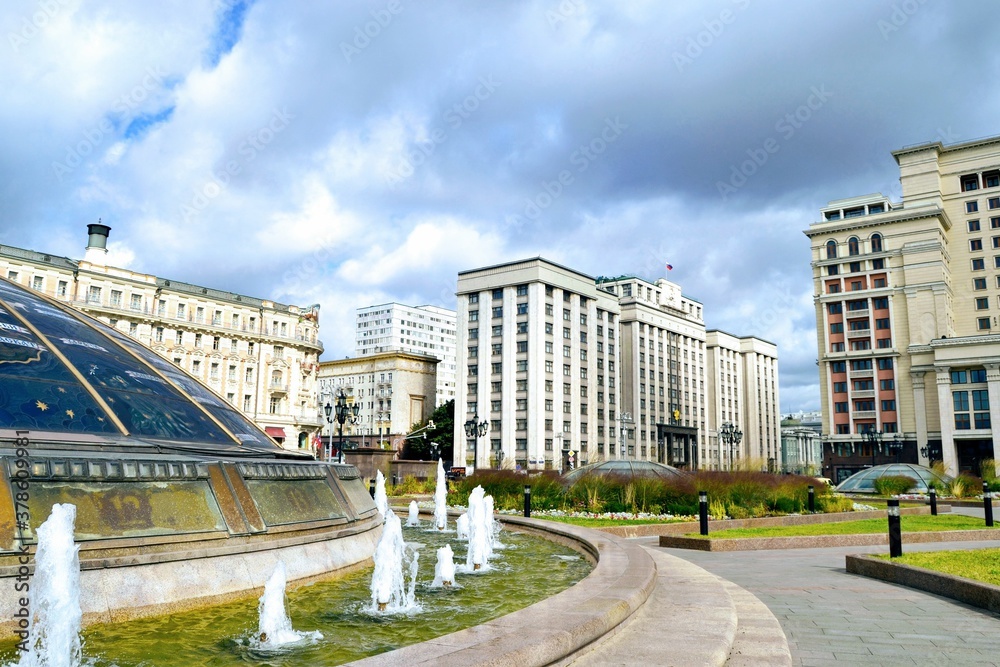 Fototapeta premium city state university