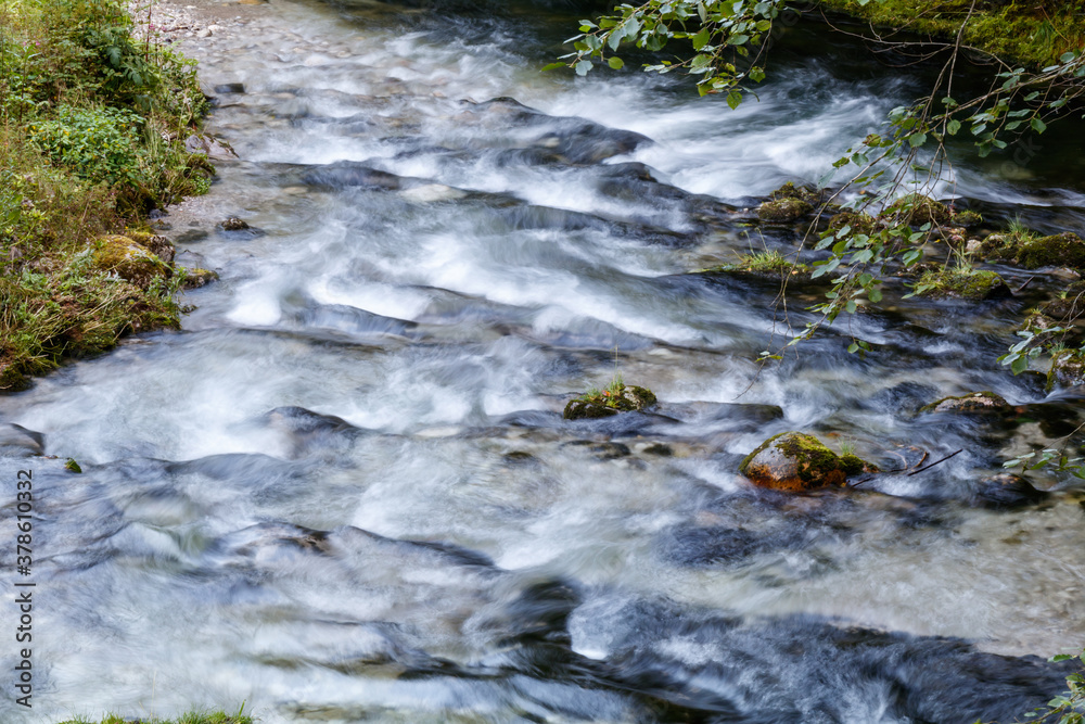 Sommerlicher Weissbach bei Weissbach, Schneizlreuth Sommerlicher Weissbach bei Weissbach, Schneizlreuth