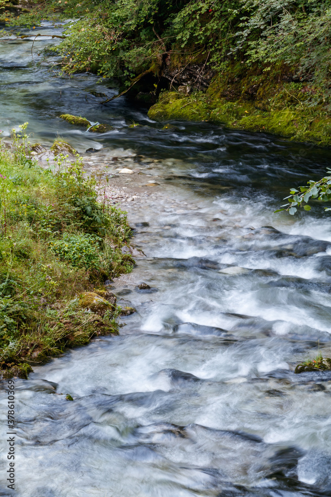 Sommerlicher Weissbach bei Weissbach, Schneizlreuth Sommerlicher Weissbach bei Weissbach, Schneizlreuth