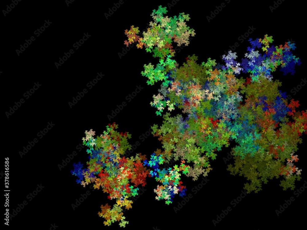 Imaginatory fractal background Image Imaginatory fractal background Image
