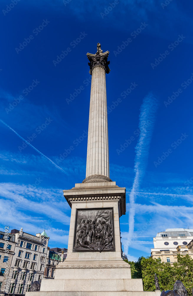 Fototapeta premium nelson's column on trafalgar square, london