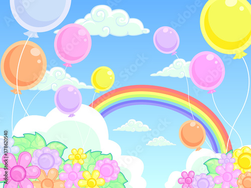 Billede på lærred Over the Rainbow