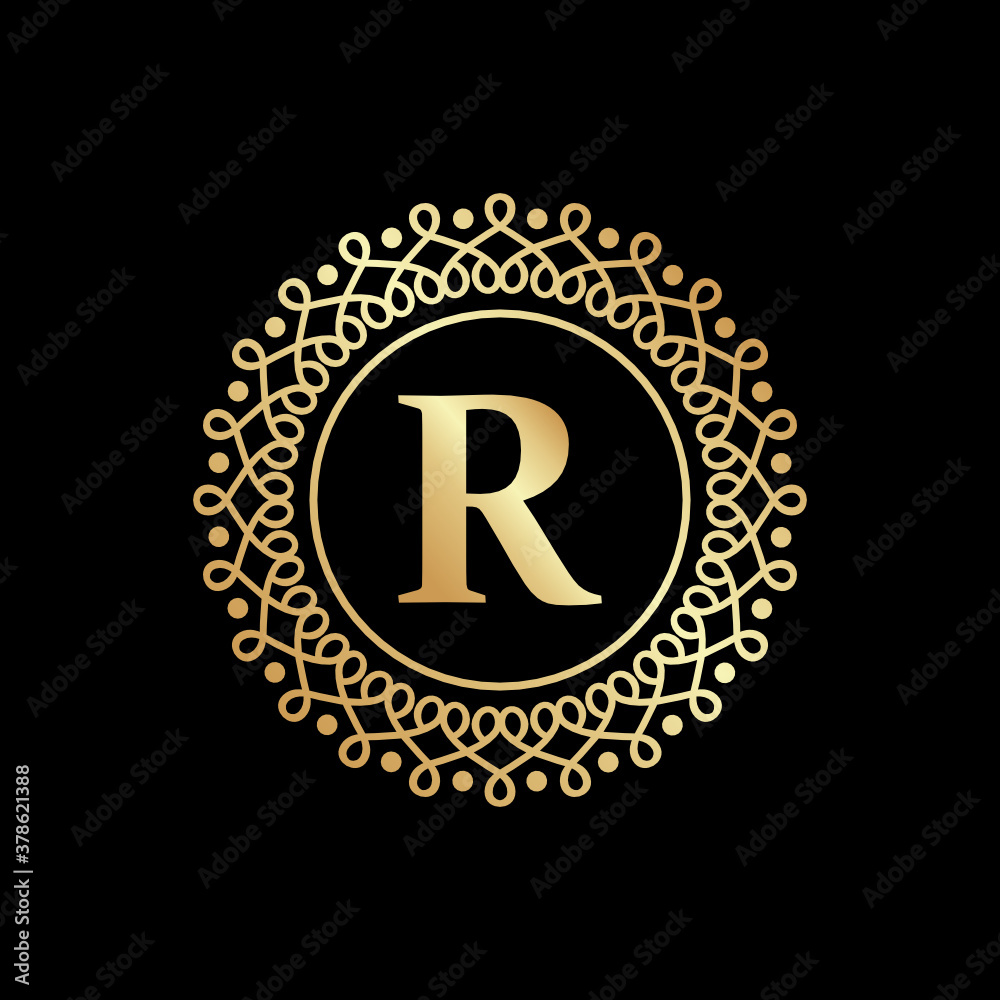 R Letter Luxury Logo Design Template Inspiration R Letter Luxury Logo Design Template Inspiration