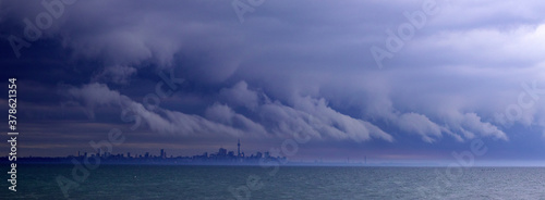 Giant cloud over Toronto