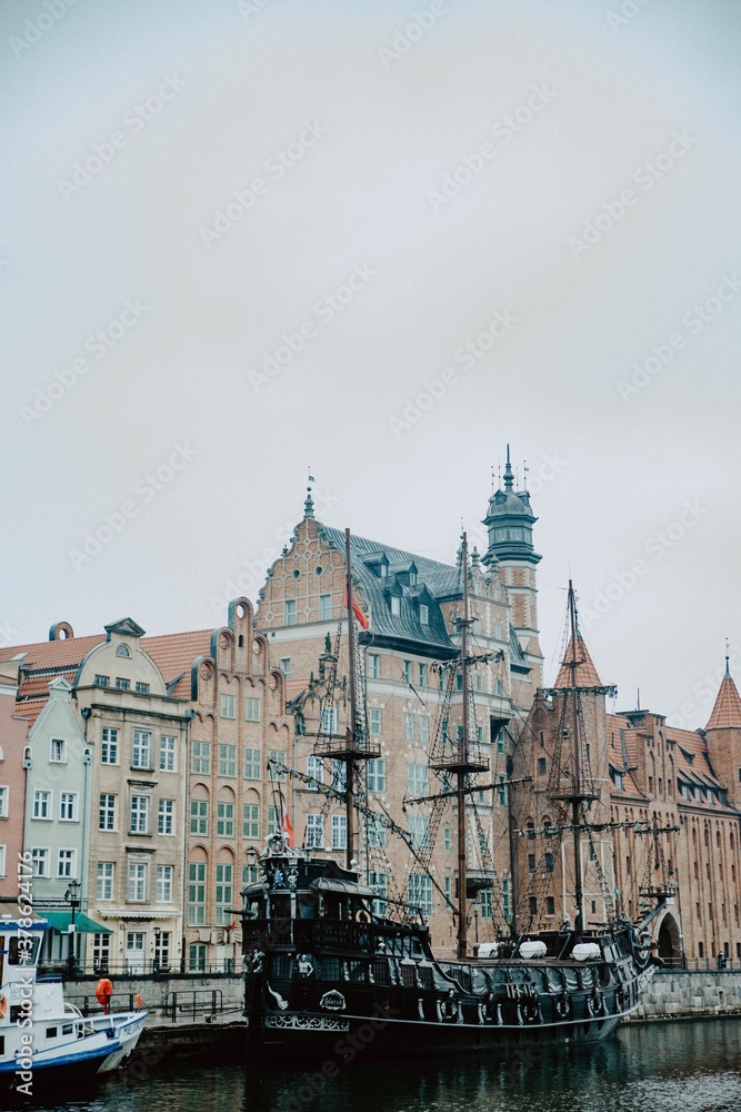 Pirate ship in Gdansk, Poland