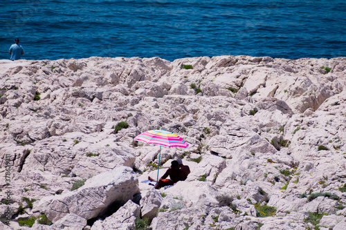 Travel photography. France. Mediterranean. Marseille, Les Goudes photo