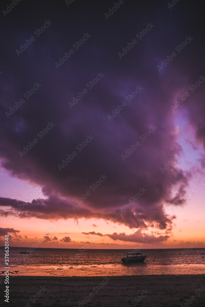 Beach sunset Beach sunset