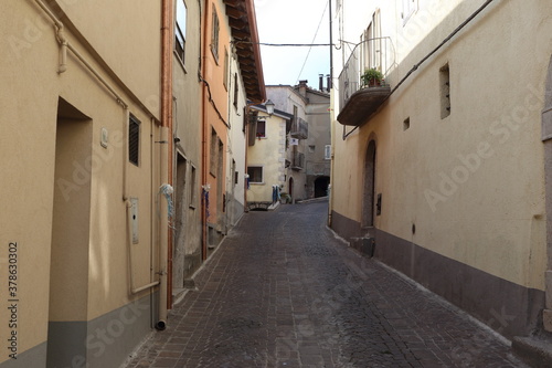 Letino, Italy - 17 September 2020 - A glimpse of the small town in the Casertano area © Antonio Nardelli