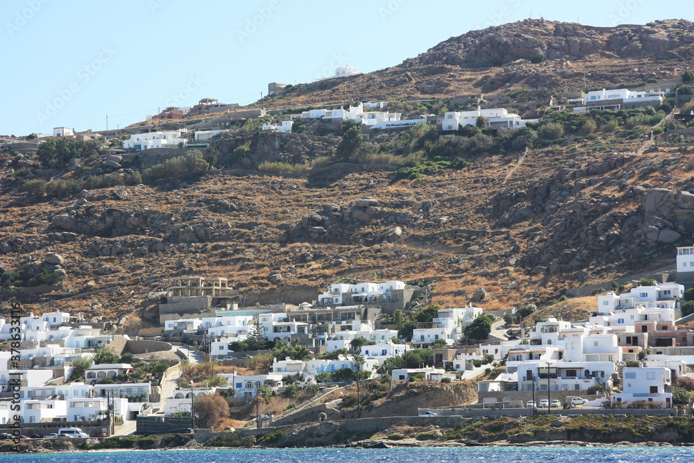 Fototapeta premium Altstadt von Mykonos