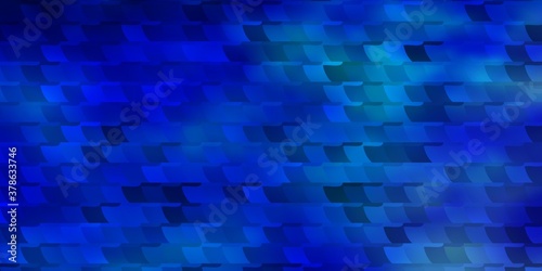 Dark BLUE vector texture in rectangular style.